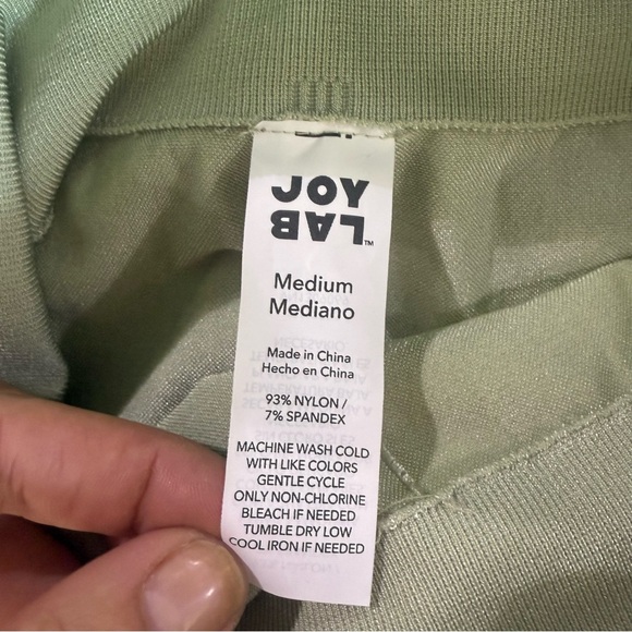 JoyLab Light Sage Green Sports Bra + Leggings Set - Picture 10 of 10